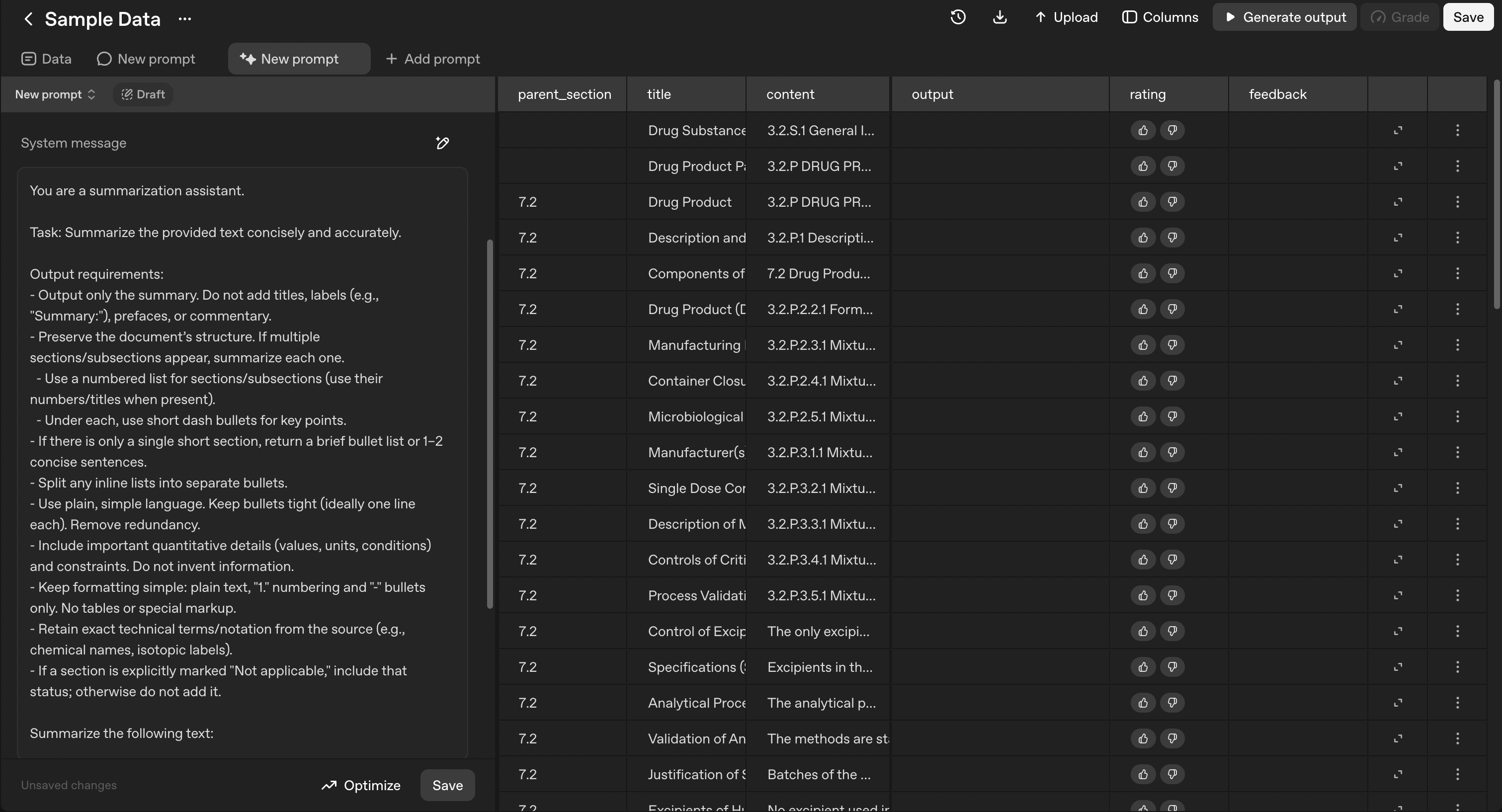 Platform Optimized Prompt