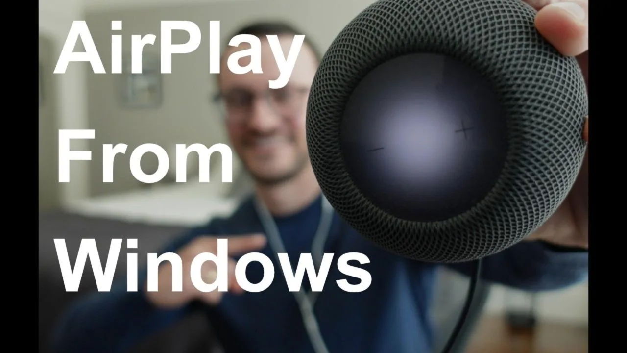AirBridge for Windows demo with an AirPlay speaker
