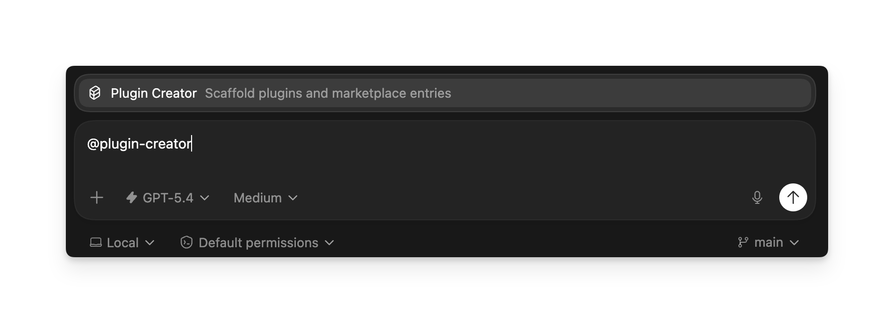 plugin-creator skill in Codex