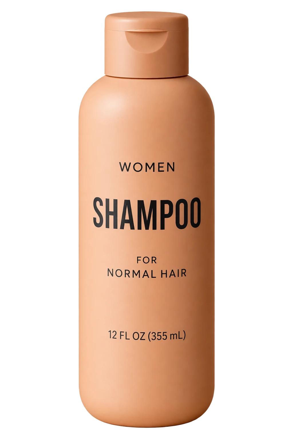 Isolated shampoo bottle from the original example — GPT Image 2.5 Sunburst
