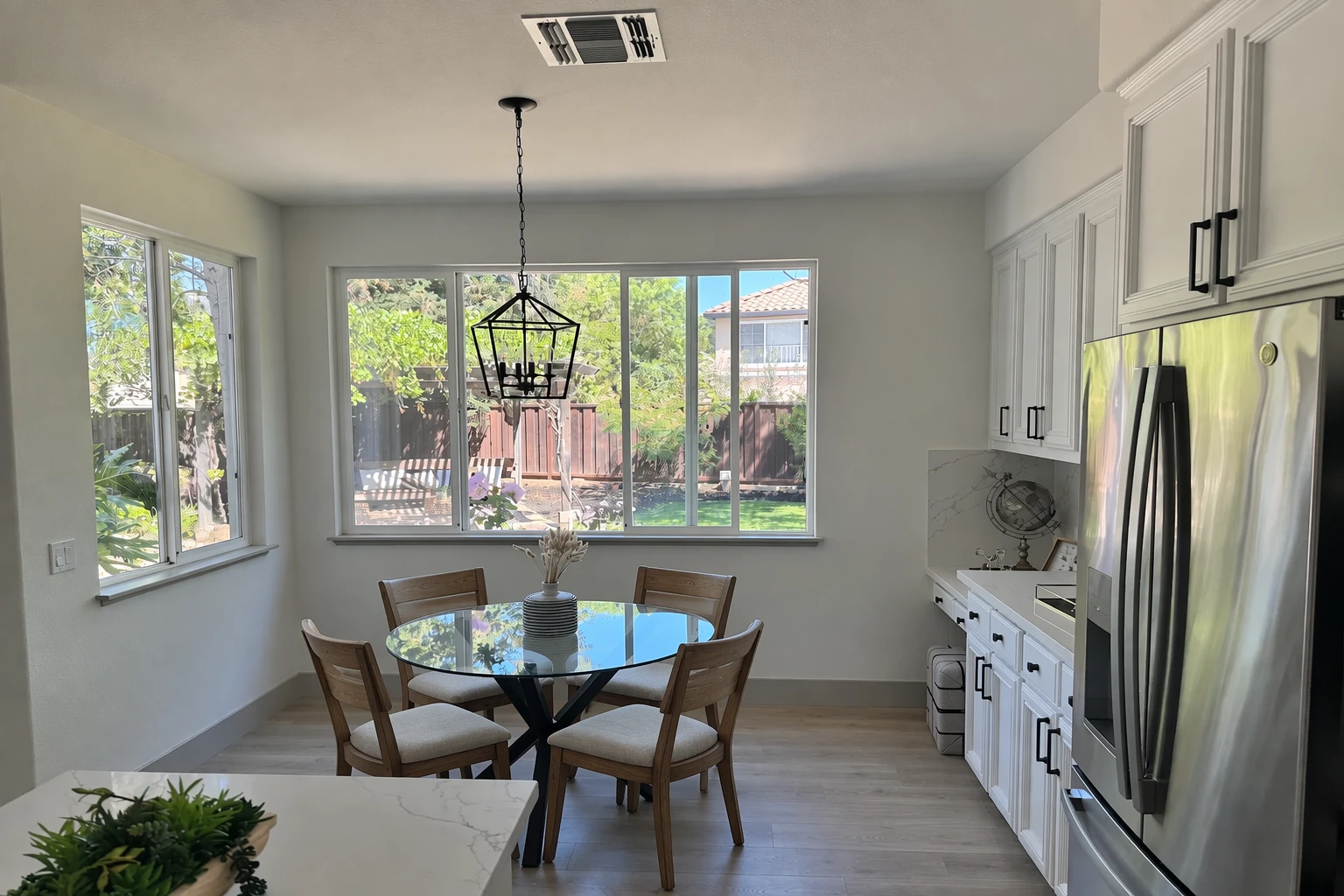 Kitchen with replacement wooden chairs — GPT Image 2.5 Flare