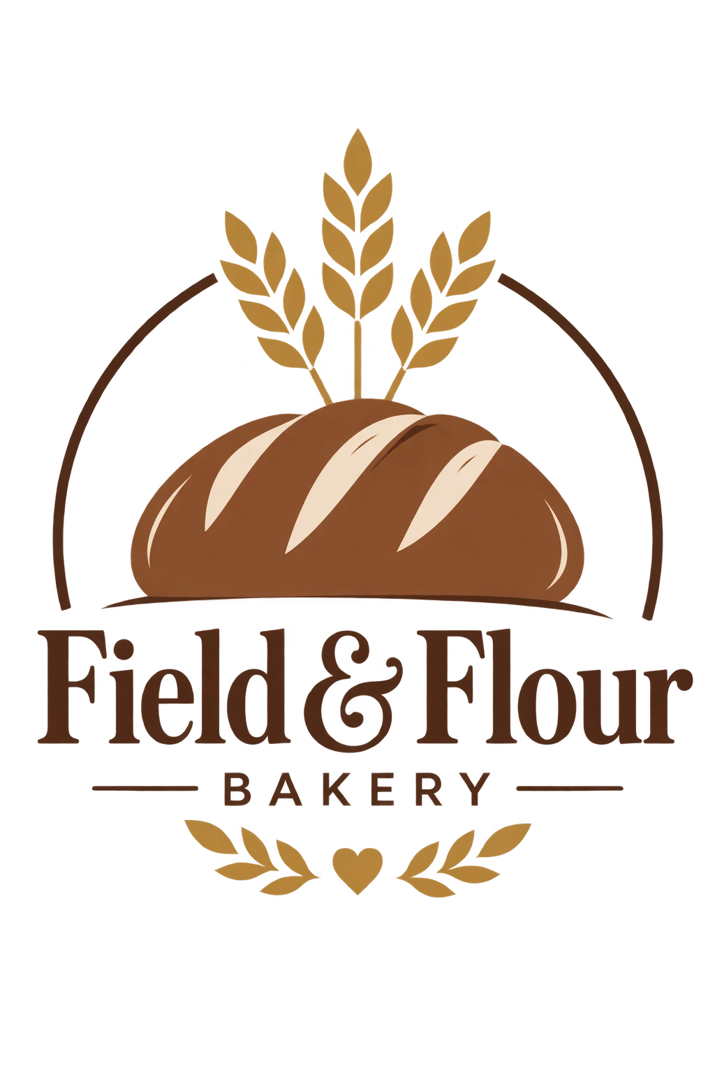 Field and Flour bakery logo, first variation — GPT Image 2.5 Sunburst