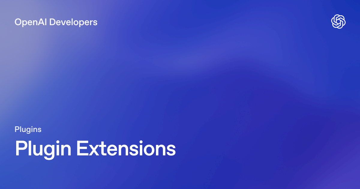 Plugin Extensions