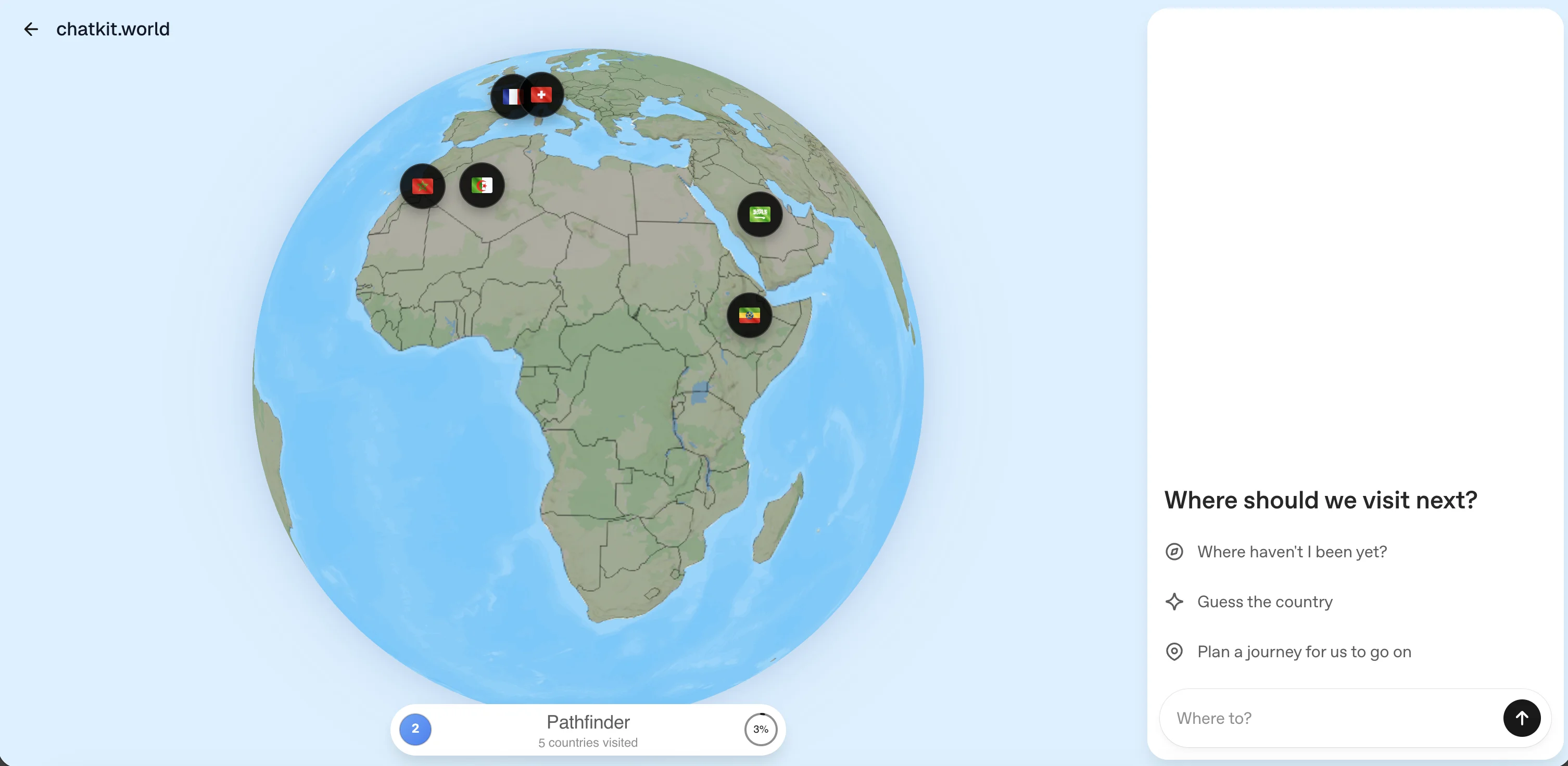 Chatkit.world app screenshot